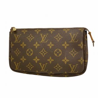 Louis Vuitton Brown Pouch (Pre-Owned)