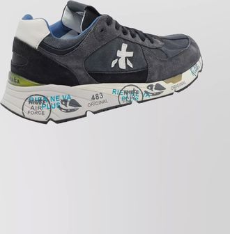 Premiata casual low top sneakers with mesh design