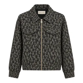 iBlues Iblgerusia Bomber - Jackets - Mujer - Negro - XS