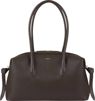 Yuzefi Brioche Duffle - Dames - Handtassen - Bruin - ONE Size - Leer - Tassen