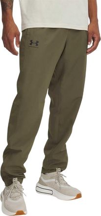 Under Armour Heren Rival Woven Joggingbroek (Marine OD groen)