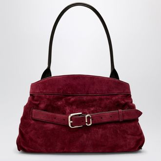 Marc Jacobs Dakota bag in suede Dark Plum