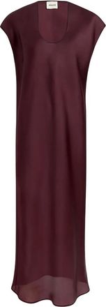 Khaite Abito Darby con scollo ampio - Rosso