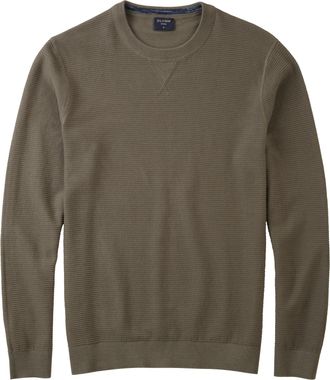 Olymp Rundhalspullover »OLYMP Strick Casual« mit modischem Strukturmuster