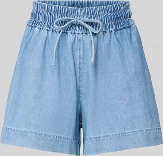 Pieces Jeansshorts aus reiner Baumwolle Modell FLORA in Hellblau, Gr&ouml;&szlig;e S