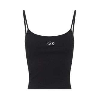 Diesel Mujer, Camisetas, Negro, Talla: S