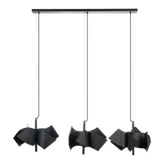 Lucande L&aacute;mpara Colgante imron En Negro De Metal - Lucande