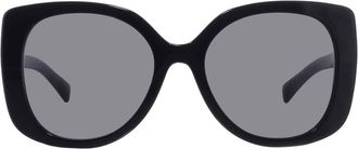 Versace Grey Butterfly Ladies Sunglasses VE4387 GB1/87 56
