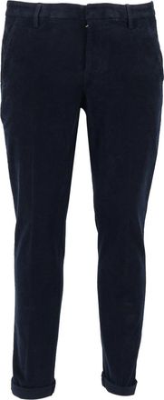 Dondup Gaubert slim stretch velvet trousers