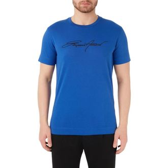 Emporio Armani Stijlvolle T-shirt voor mannen - Heren - T-shirts - Blauw - XS - Tops