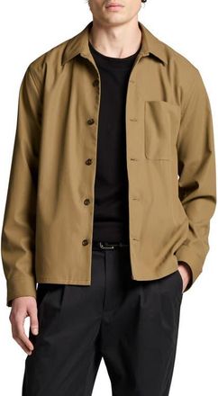 Vince Bluff Button-Up Overshirt in Kalamata at Nordstrom, Size Xx-Large