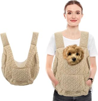OEM Bolsa De Transporte Para Perro - Nylon Resistente - Dise&ntilde;o Ergon&oacute;mico Y Transpirable - Para Perros Hasta 10 Kg - 1 Unidad