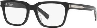 Saint Laurent 54mm Square optical glasses in Black at Nordstrom