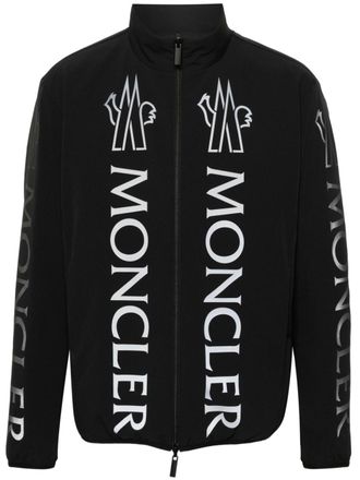 Moncler Piumino con stampa Ponset - Nero