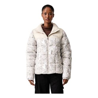 Columbia Puffect III Printed Puffer Jacket - Dames - Sport - Beige - Maat: XS Zijde