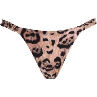 Agua Bendita Vera Jaguar Bikini bottom in Multi at Nordstrom, Size X-Small