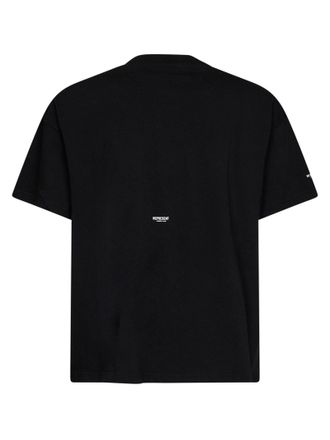 Represent Mens T-Shirt Micro Owners Club Black Cotton T-Shirts And Polos