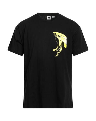 Tシャツ・カットソー RANDOM IDENTITIES Black cotton t-shirt (RAN04T006 BLACK) Yohji Yamamoto Cotton T-Shirt | H. Lorenzo