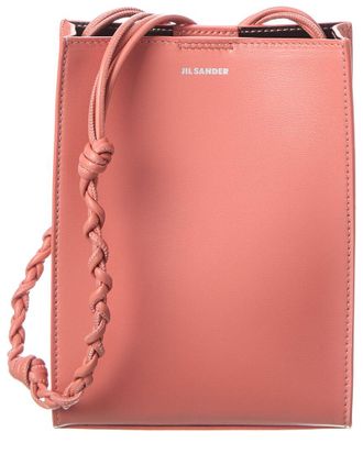 Jil Sander Tangle Small Leather Shoulder Bag