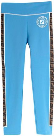 Fendi Fendirama light blue leggings Size XS