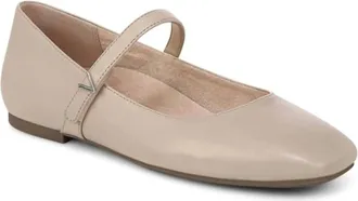 Vionic Womens Alameda Mary Jane Shoes In Oatmeal