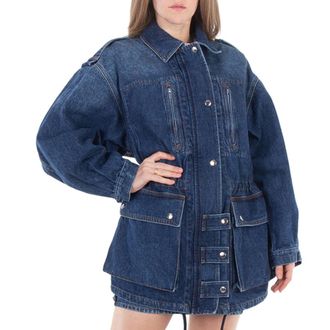 Isabel Marant Isabel Marant Joanna Workwear Style Jacket, Brand Size 34 (US Size 2)