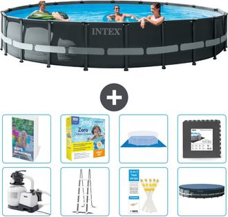 Intex Piscina Ultra Xtr Redonda - 610x122 Cm - 9-piezas S607