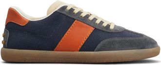 Tod's Tabs sneakers - men - Leather/Fabric/Leather/Suede/Rubber - 10.5 - Blue