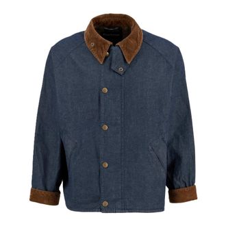 Barbour Transport Denim Casual Jacket - Heren - Spijkerjassen - Blauw - L - Denim - Jassen