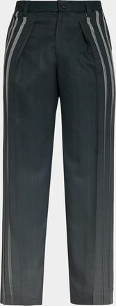 Issey Miyake Men & apos;s Dawn Ray Pleated Trousers