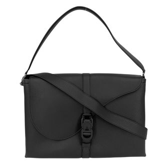 Dior Black Leather Shoulder Bag (Pre-Owned)