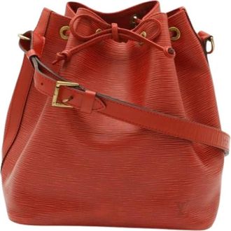 Louis Vuitton Pre-owned Epi Bucket Bag - Pre-owned - Mujer - Rojo - ONE SIZE