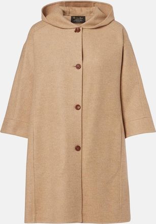 Loro Piana Belted wool and cashmere cape