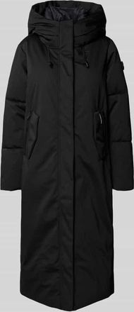 Khujo Mantel mit Kapuze Modell LUGGS in Black, Größe XXL