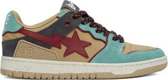 A Bathing Ape Sk8 Sta 4 M2 low-top sneakers met ster-applicatie - Beige