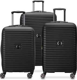 DELSEY Paris Cruise 3.0 Hardside Expandab;e (22/24/28) 3 Piece Spinner Luggage Set in Black at Nordstrom