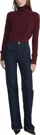 Frame Denim The Straight Trouser In Rinse
