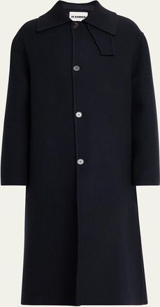 Moncler x JIL SANDER Mens Beryllium 3-in-1 Wool Coat