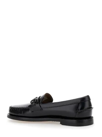 Sebago Womens Loafers Joe Black Leather