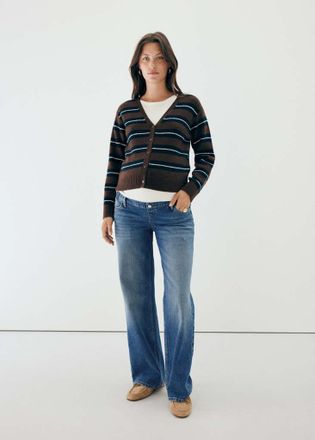 Mango Jeans diritti premaman blu scuro - Donna - 38 - MANGO