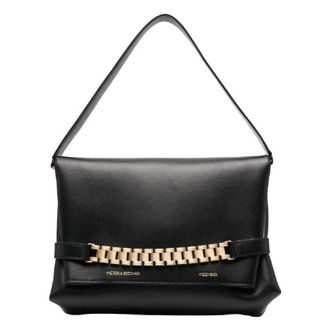 Victoria Beckham Detachable Strap Leather Pouch
