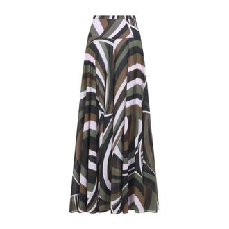 Pucci Gonna Lunga - - Skirts - Donna - Multicolore - S