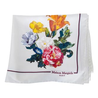 Maison Margiela Silky Scarf - Dames - Zijden sjaals - Veelkleurig - ONE Size - Accessoires