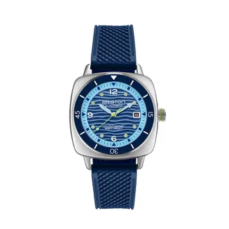 Briston Clubmaster Automatic Blue Dial Unisex Watch 261740.S.LD.15.FNB
