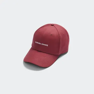 Canada Goose Casquette Everyday (Unisexe, Burgundy/ White, TAILLE UNIQUE)