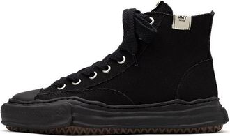 Miharayasuhiro PETERSON OG Sole Canvas High-top Sneaker Black A01FW701-BLKBLK