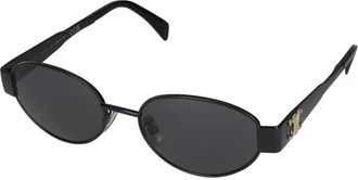 Celine Sunglasses, unisex, Black, 54 MM, Triomphe Metal Sunglasses