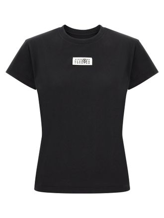 Maison Margiela MM6 Maison Margiela Zwart Katoenen T-Shirt