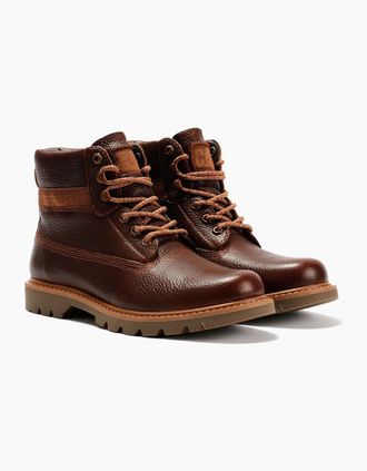 CAT Mens Caterpillar Colorado 2.0 Leather Mens Glazed Ginger Boots - Brown - Size: 10
