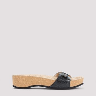Balenciaga Black Open Toe Sandal